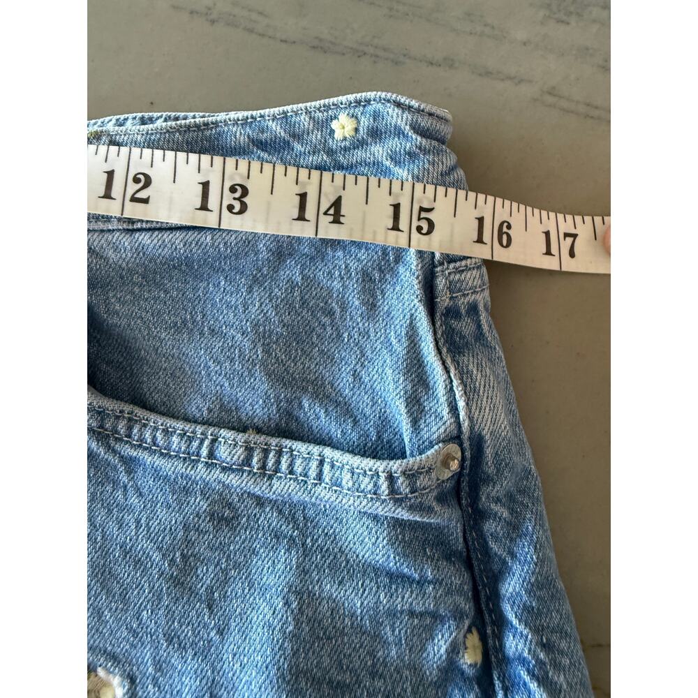 Rails Mesa Embroidered Daisy Relaxed Vintage Frayed Shorts Size 29 Retail $168 - Picture 4 of 7